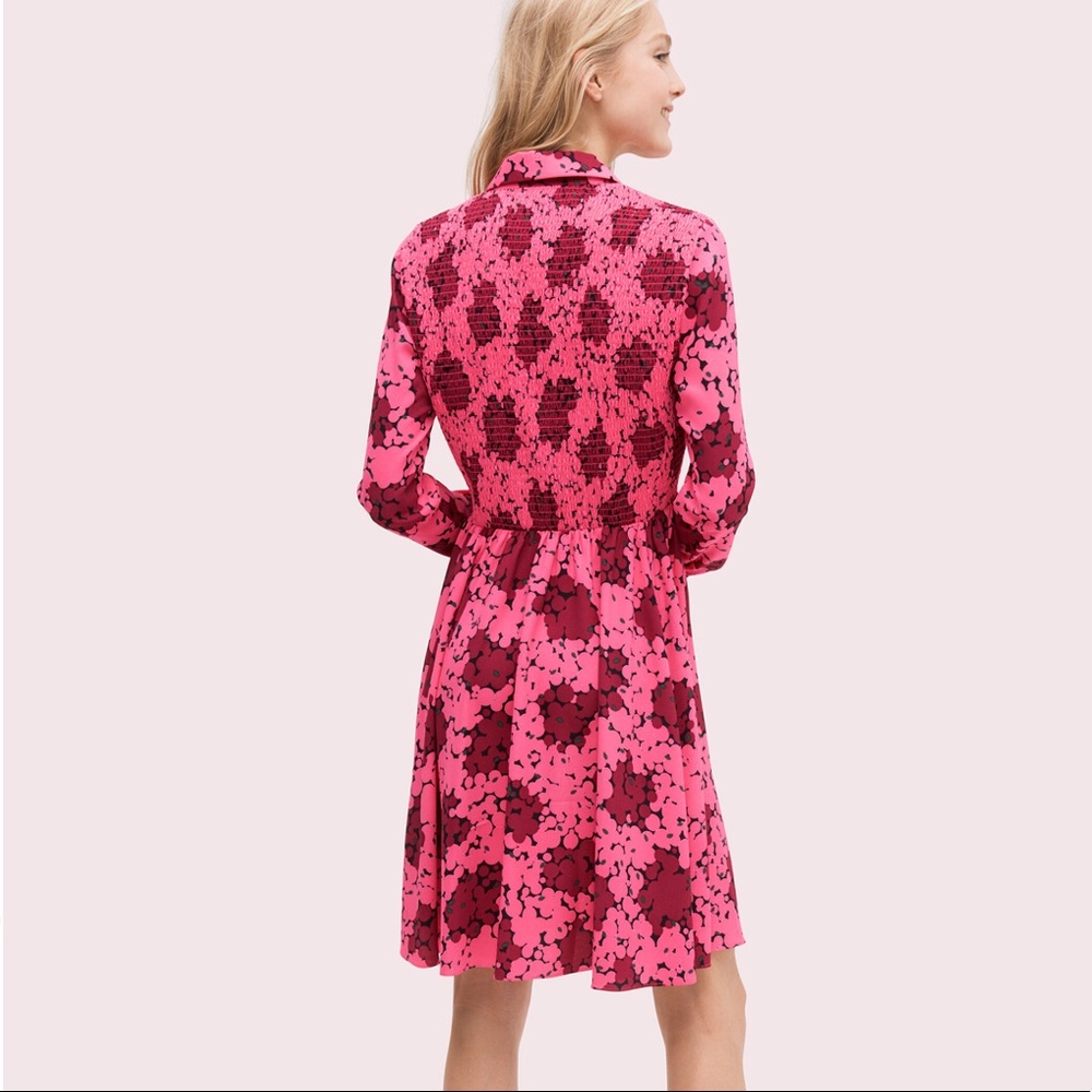 Kate Spade Bubble dot smoked dress - Picture 3 of 5